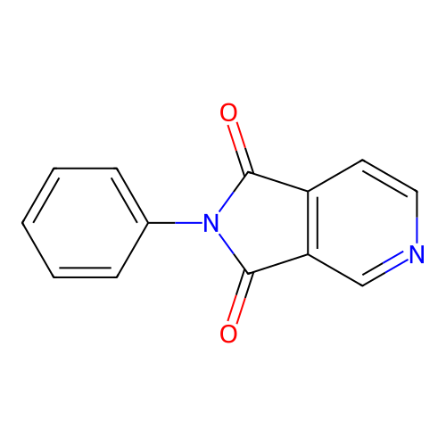 2-phenyl-1H-pyrrolo[3,4-c]pyridine-1,3(2H)-dione structure