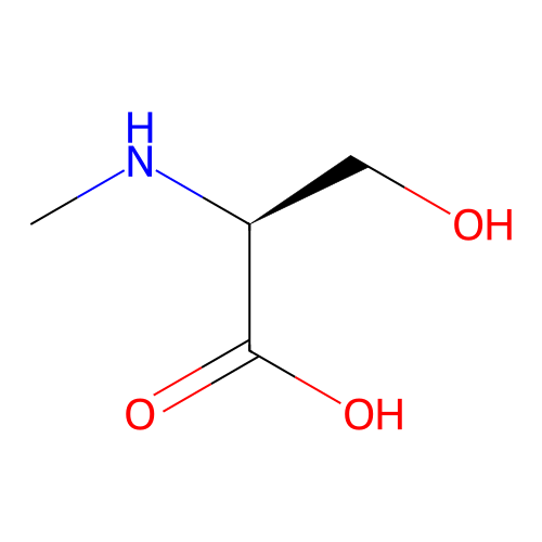Methylserine structure