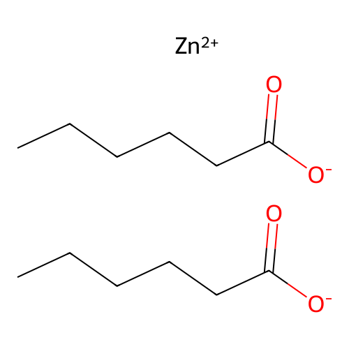 Zinc caproate structure
