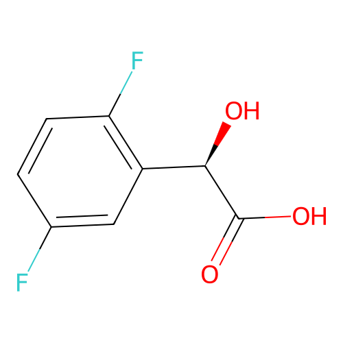 (R)-2-(2,5-Difluorophenyl)-2-hydroxyacetic Acid structure