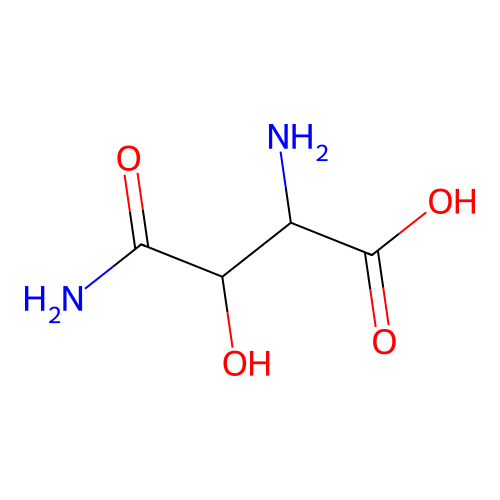 3-Hydroxyasparagine structure