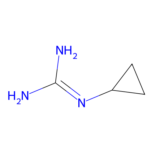 N-Cyclopropylguanidine structure