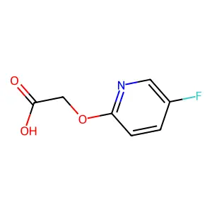 2-(5-氟吡啶-2-基)氧基乙酸 structure