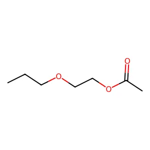 Ethanol, 2-propoxy-, 1-acetate structure