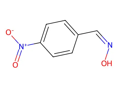 4-Nitrobenzaldoxime structure