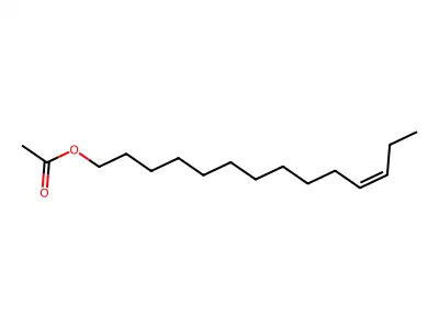 11-Tetradecenyl acetate structure