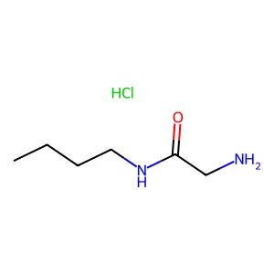 2-amino-N-butylacetamide hydrochloride structure