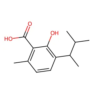 3-(1,2-二甲基丙基)-2,6-甲苯甲酸 structure