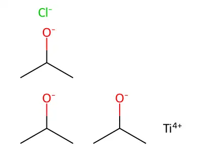 Chlorotitanium triisopropoxide structure