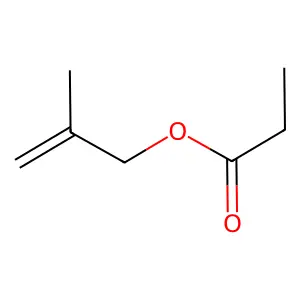 2-Methylallyl propionate structure