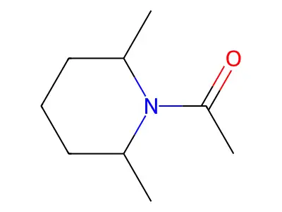 1-(2,6-Dimethylpiperidin-1-yl)ethanone structure