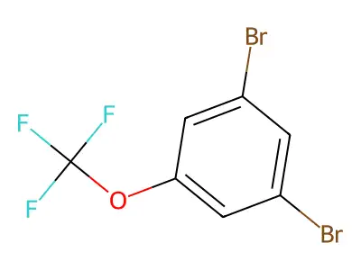 1,3-Dibromo-5-(trifluoromethoxy)benzene structure