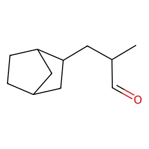 Bicyclo(2.2.1)heptane-2-propanal, alpha-methyl- structure