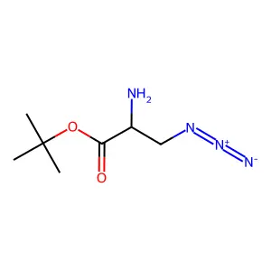 DL-3-叠氮基丙氨酸叔丁酯 structure