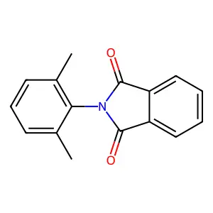 2,6-二甲基苯基邻苯二甲酰亚胺 structure