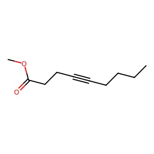 4-Nonynoic acid, methyl ester structure