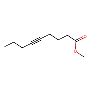 Methyl non-5-ynoate structure