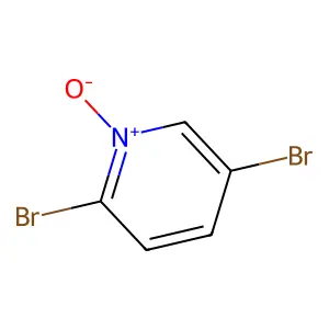 2,5-Dibromopyridine 1-oxide structure