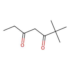 2,2-Dimethylheptane-3,5-dione structure