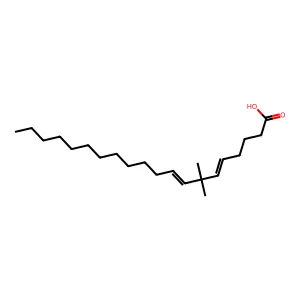 7,7-Dimethyleicosadienoic acid structure