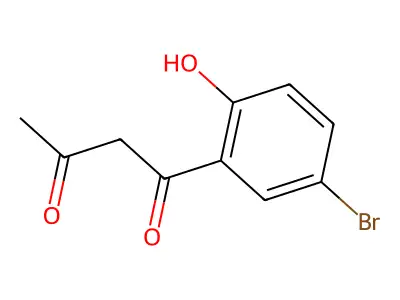 1-(5-Bromo-2-hydroxyphenyl)-1,3-butanedione structure
