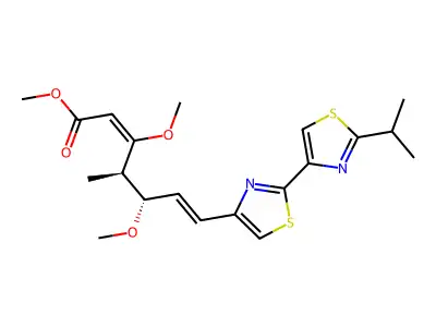 Cystothiazole A structure