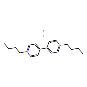 1,1'-Dibutyl-4,4'-bipyridin-1-ium diiodide structure