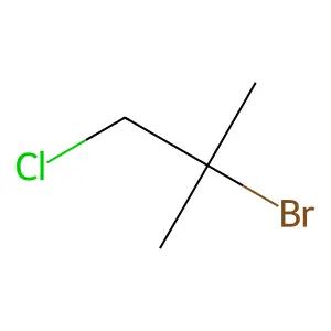 2-Bromo-1-chloro-2-methylpropane structure