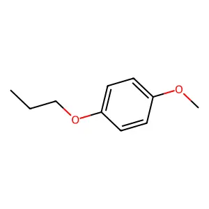 Benzene, 1-methoxy-4-propoxy- structure