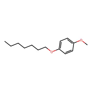 Benzene, 1-(heptyloxy)-4-methoxy- structure