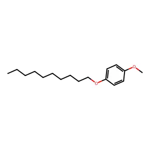 Decyl 4-methoxyphenyl ether structure