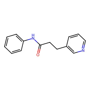 N-Phenyl-3-(pyridin-3-yl)propanamide structure