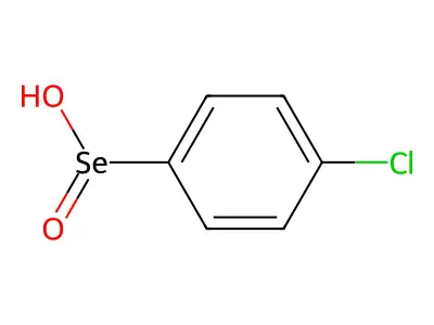 4-Chlorobenzeneseleninic acid structure