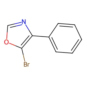5-Bromo-4-phenyloxazole structure