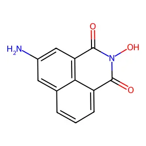 5-Amino-2-hydroxy-benzo[de]isoquinoline-1,3-dione structure