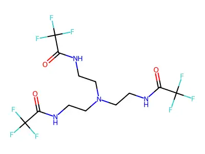 N,N',N''-(2,2',2''-Nitrilotriethyl)tris(2,2,2-trifluoroacetamide) structure