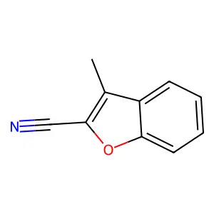 3-Methylbenzofuran-2-carbonitrile structure