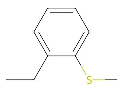 2-[(Ethylsulfanyl)methyl]phenol structure