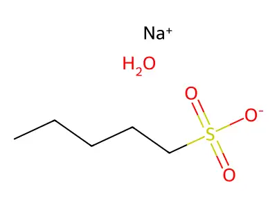 1-Pentanesulfonate structure