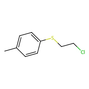 1-[(2-Chloroethyl)sulfanyl]-4-methylbenzene structure
