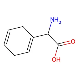 2-氨基-2-(环己二烯-1,4-基)乙酸 structure