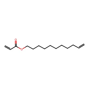 10-Undecenyl acrylate structure