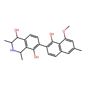 Dioncophyllinol B structure