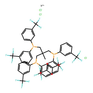 (IrCl3(CF3PPP)) structure