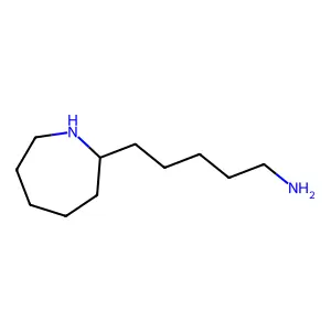 5-(氮杂环庚烷-2-基)戊-1-胺 structure