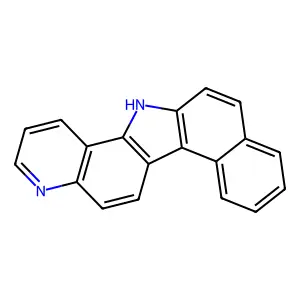 13h-Benzo[g]pyrido[3,2-a]carbazole structure