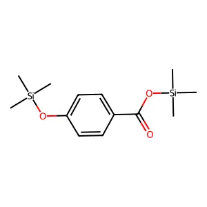 Trimethylsilyl p-(trimethylsilyloxy)benzoate structure