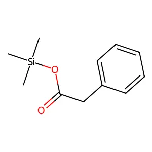 Phenylacetoxytrimethylsilane structure