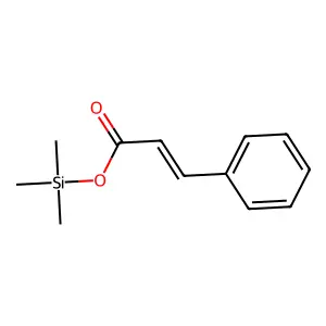 Trimethylsilyl 3-phenylprop-2-enoate structure