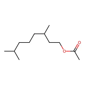 1-Octanol, 3,7-dimethyl-, 1-acetate structure